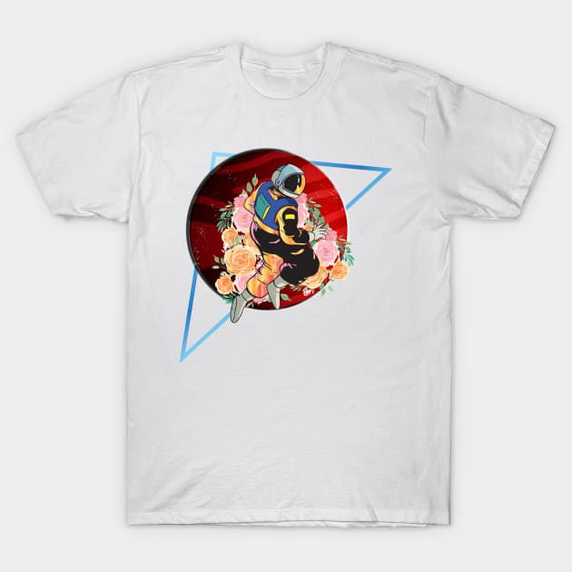 Astronaut Birthday T-Shirt by MaveriKDALLAS